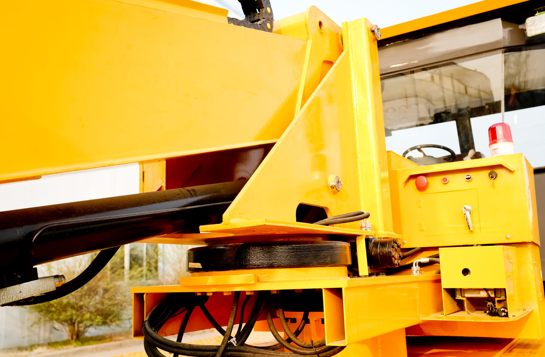 Plate-forme aérienne de vente chaude populaire pour tracteur ferroviaire routier