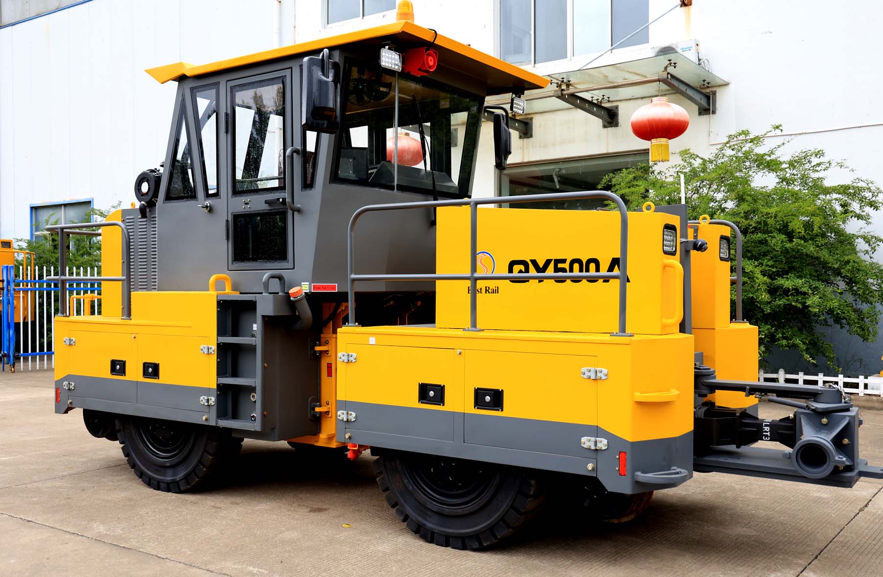 Moteur de wagon de levage de locomotive avec boîte de vitesses