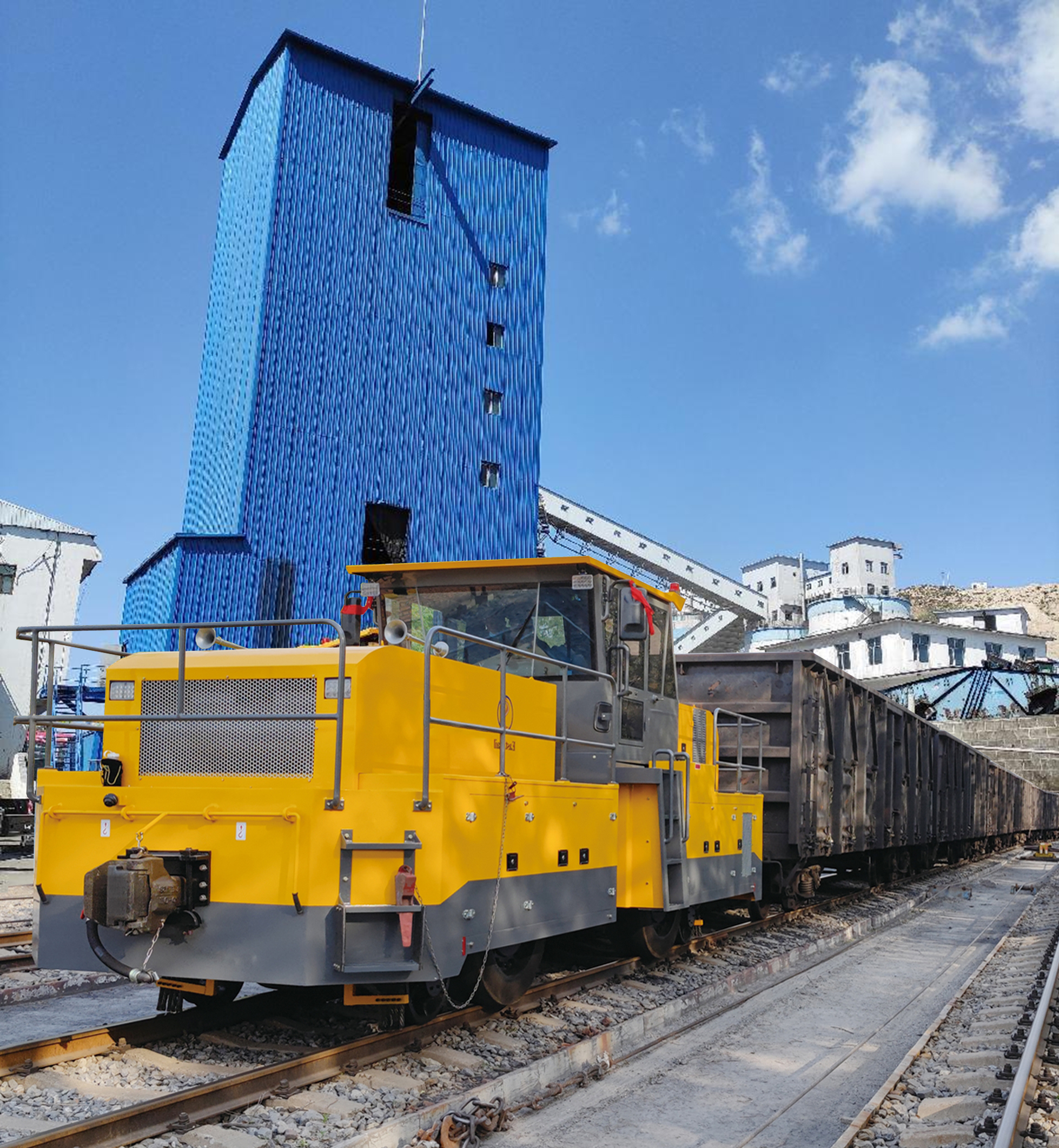 Véhicules diesel populaires de manœuvre ferroviaire avec transmission hydraulique 